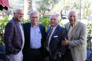 Chris Mosca, Doug McDermod, Louis Mosca, and Joe Casha pose for photo